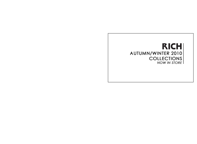 Rich Winter 2010 Collection
